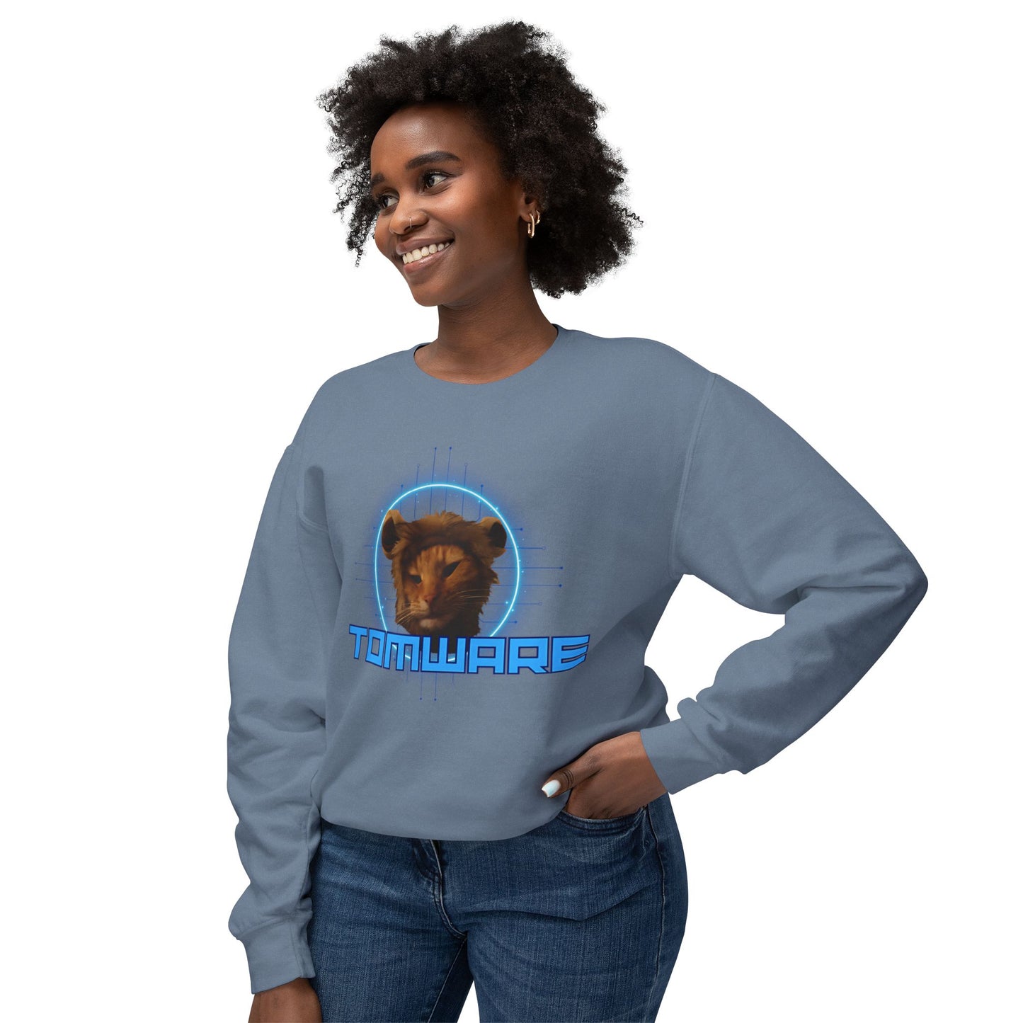 Unisex Lightweight Crewneck Sweatshirt